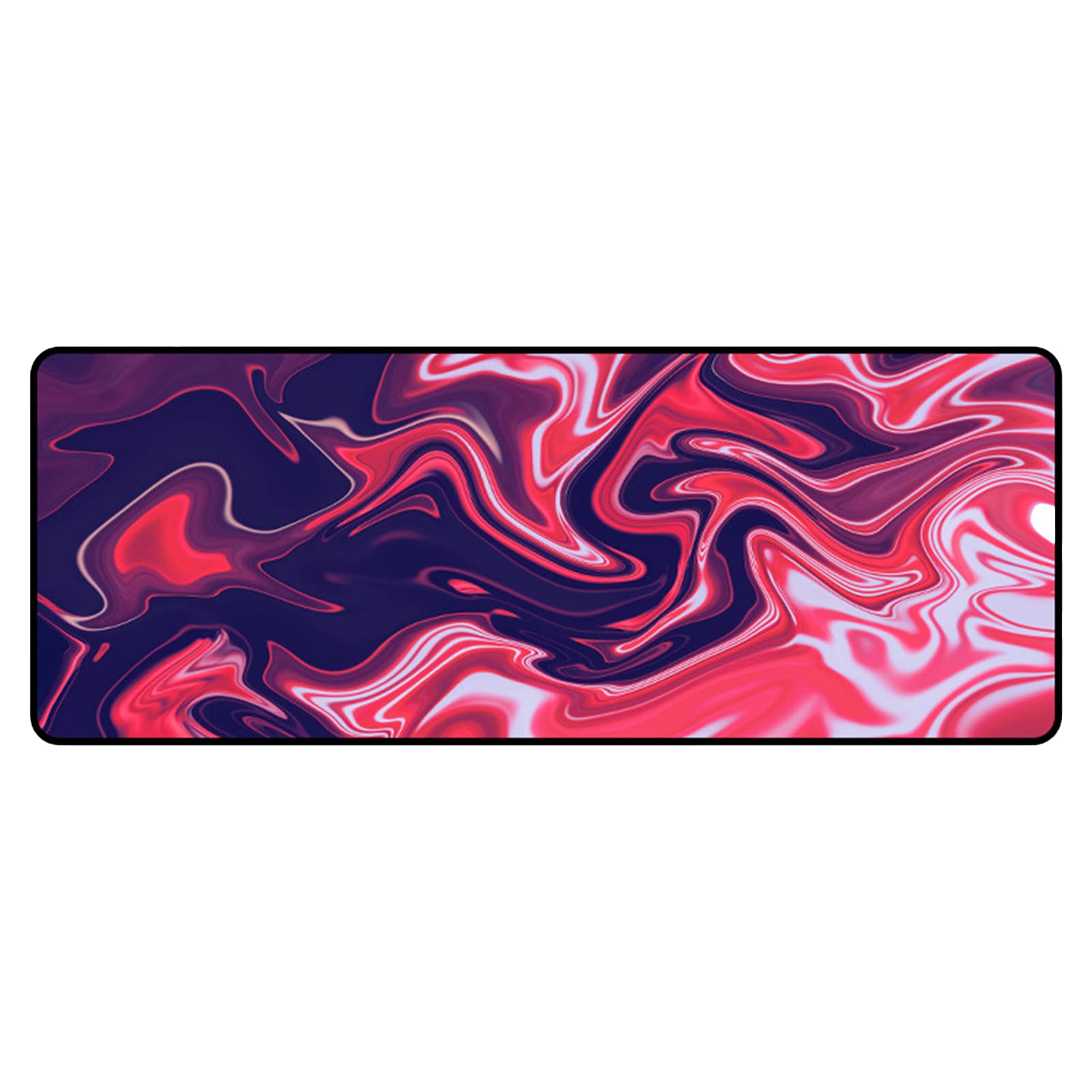 ZTGD Large Gaming Mouse Pad - Non-Slip Thickened Desk Mat with Abstract Art Design for PC, Computer, Office & Home Use - Perfect for Gamers, Work & Study