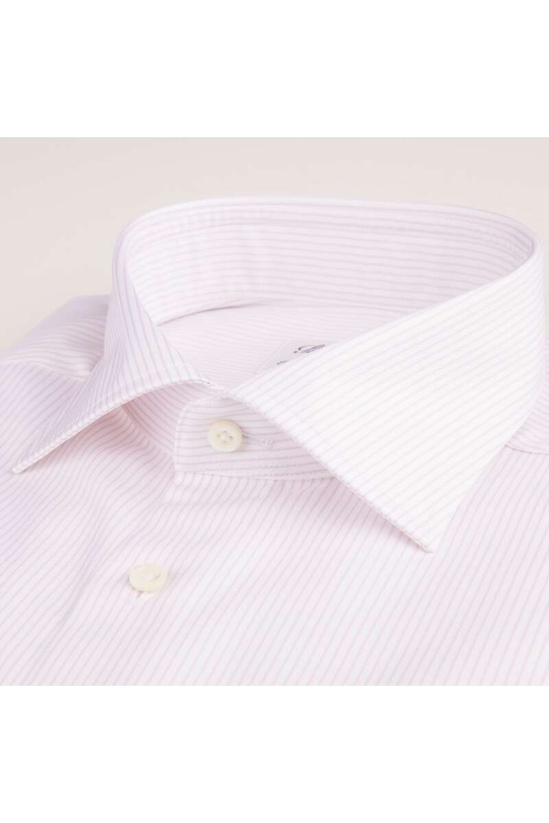 Stylish STENSTROMS Pink Long Sleeve Dress Shirt for Men - Perfect for Business, Office & Formal Occasions