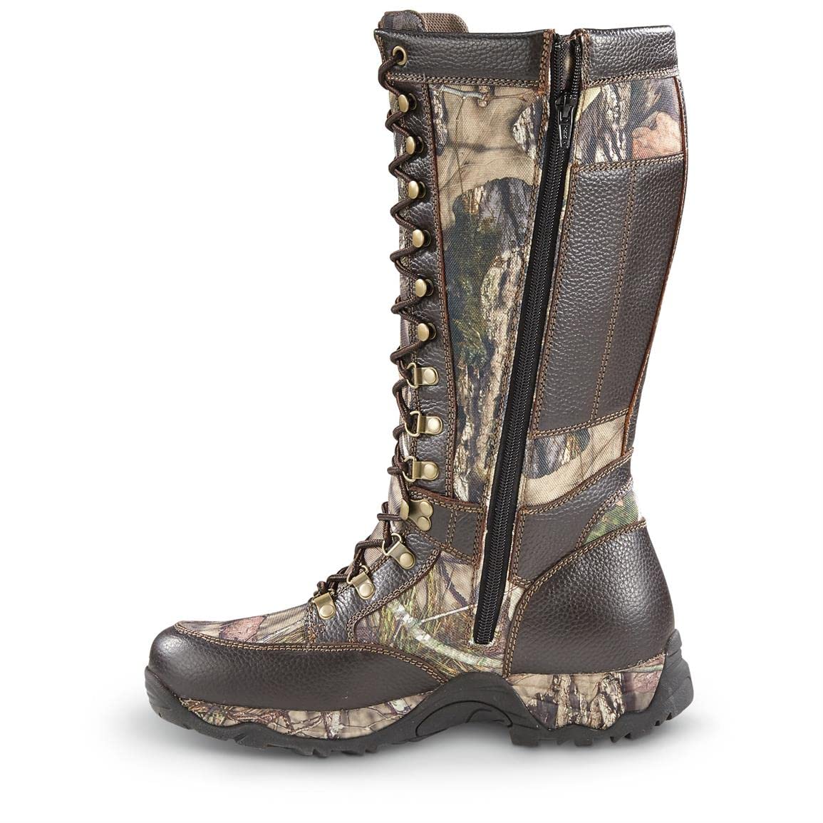 Guide Gear Men's Snake Proof Hunting Boots - Waterproof Rubber Boots for Outdoor, Hiking, and Hunting Adventures