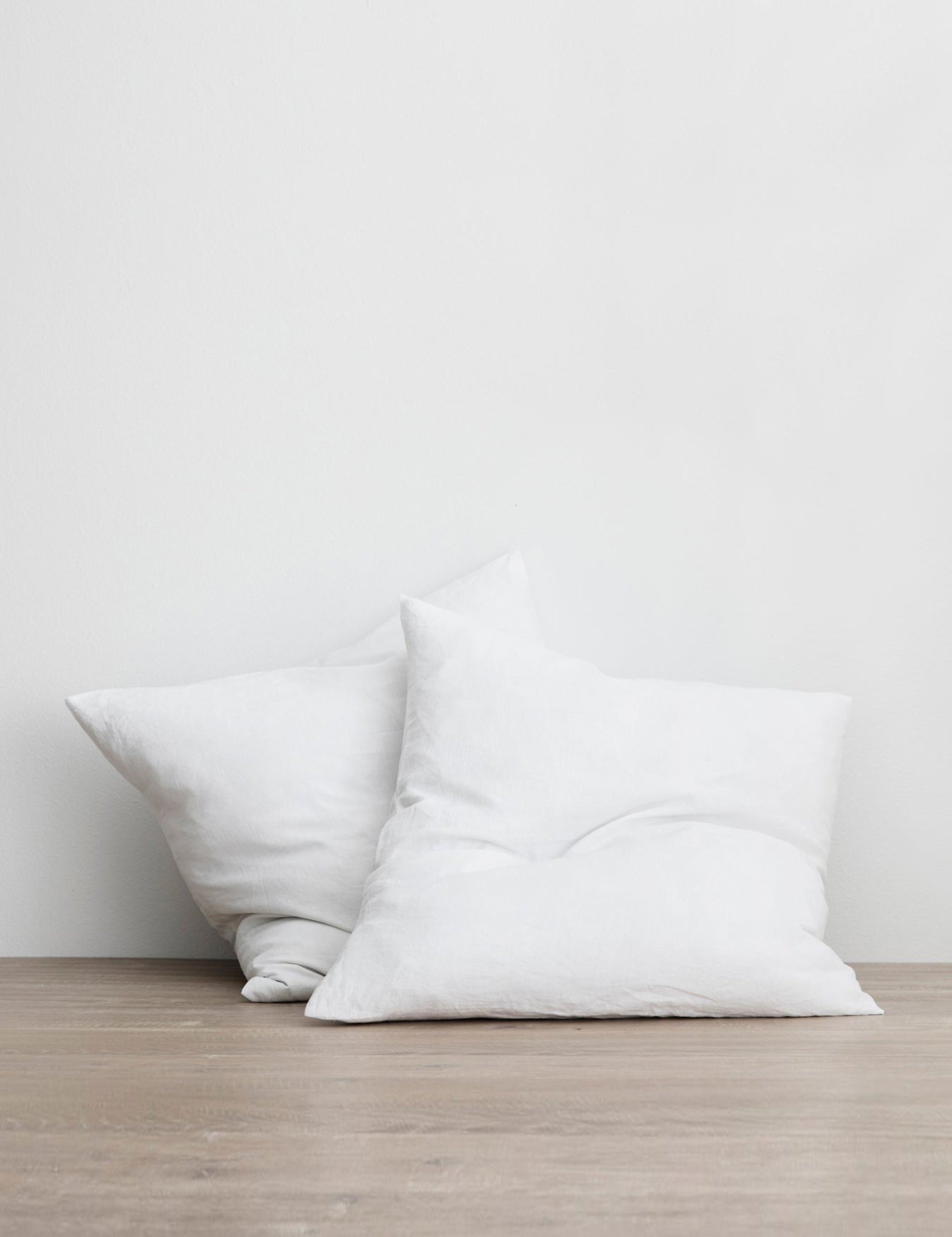 Premium European Flax Linen Pillowcase Set of 2 - 100% Natural Breathable Bedding for Hot Sleepers - Luxury Hotel Style Pillow Covers for Master Bedroom & Guest Room