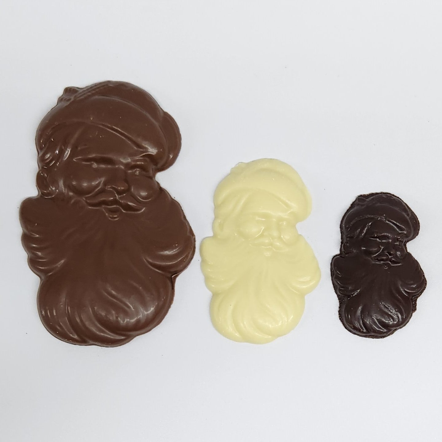 Delicious Chocolate Santa Face Favor - Christmas Party Favors, Holiday Treats & Stocking Stuffers - Perfect for Christmas Celebrations, Office Parties & Gift Exchanges