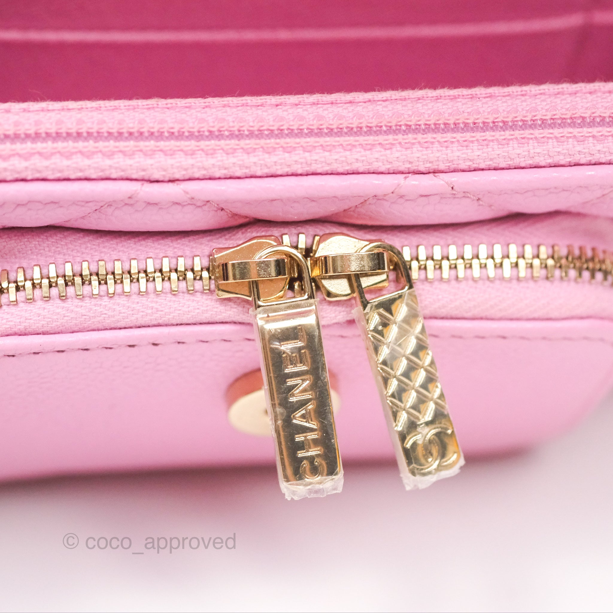 Chanel Business Affinity Clutch with Chain - Pink Caviar Leather & Gold Hardware - Luxury Evening Bag for Women, Perfect for Parties & Special Occasions