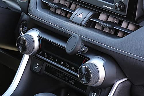 Course Motorsports DirectFit Magnetic Phone Mount & Car Phone Holder for Toyota RAV4 (2019-2023) - Auto-Grip Wireless Charger (Black) | Secure Hands-Free Driving for Navigation & Calls