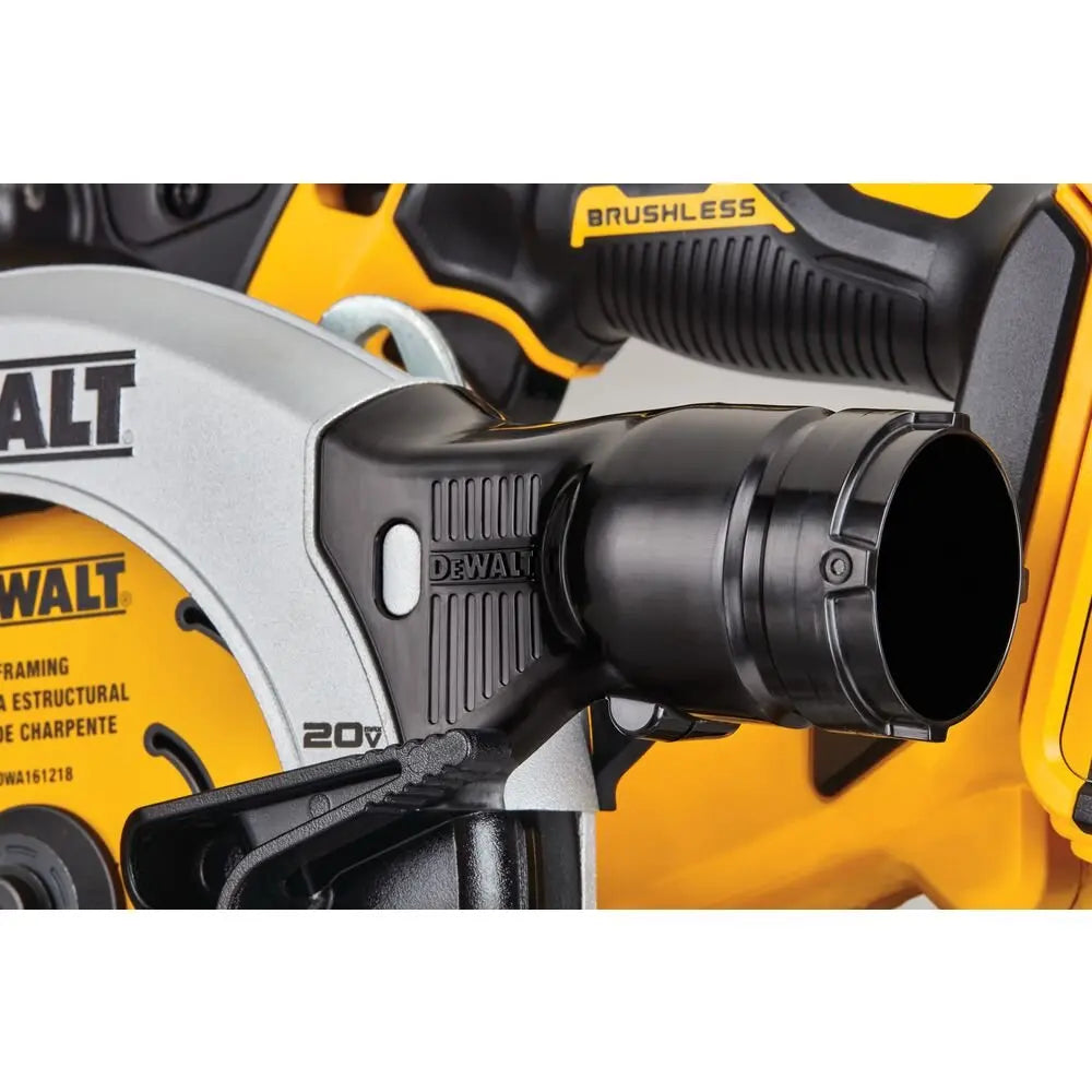 DEWALT DCS565B 20V MAX* 6-1/2 Inch Cordless Circular Saw - Tool Only - Perfect for Woodworking, DIY Projects & Construction Sites
