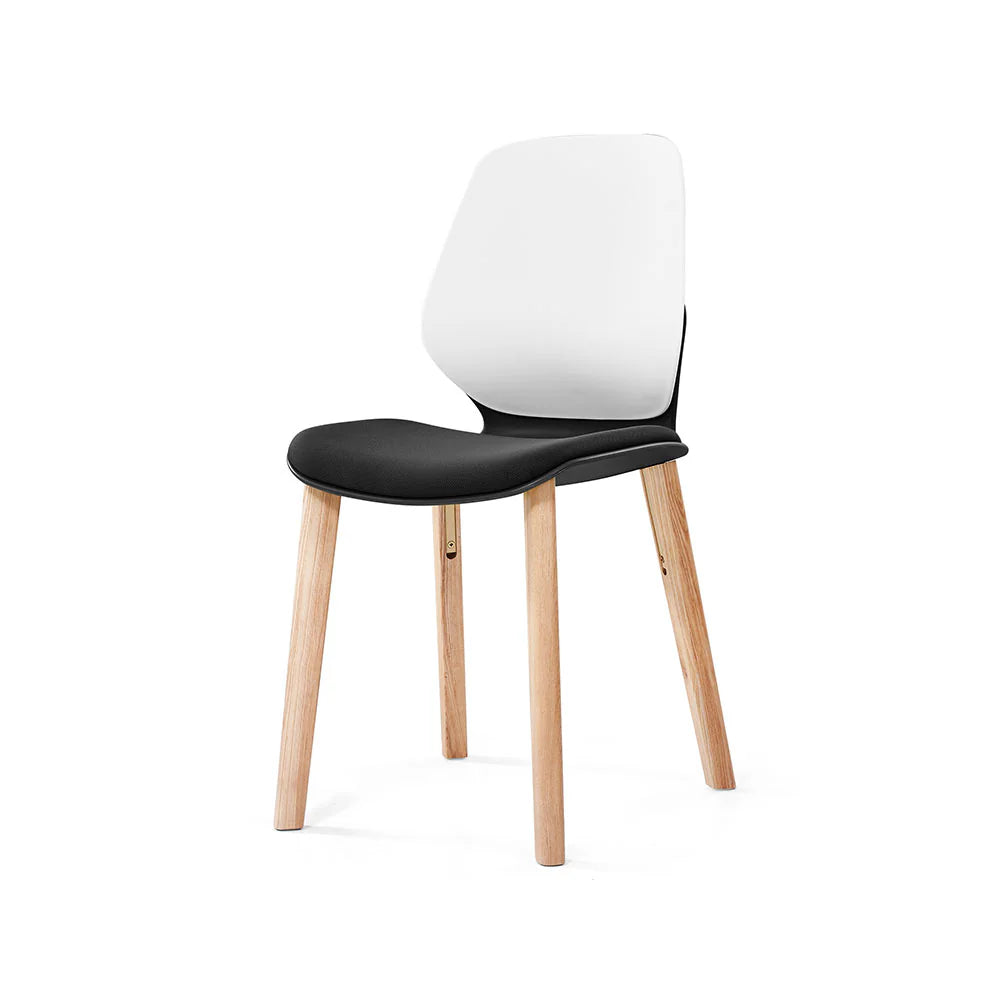 KALEIDO TIMBER 4 Leg Wooden Chair - Solid Wood Dining Chair for Kitchen, Restaurant & Home Decor