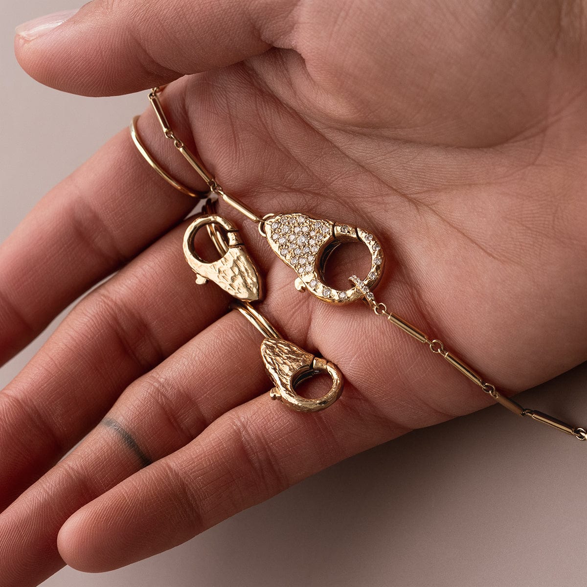 Elegant Lock Earrings for Women - Gold & Silver Dangle Hoop Earrings - Perfect for Parties, Weddings & Everyday Wear