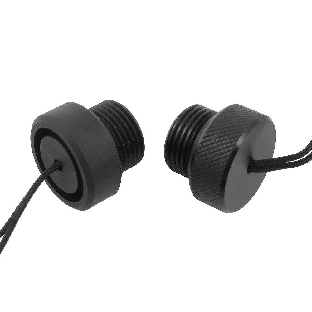 DIN Valve Threaded Delrin Dust Plug - Dust & Debris Protection for Bicycle, Motorcycle & Scuba Tanks - Perfect for Outdoor Sports & Water Activities