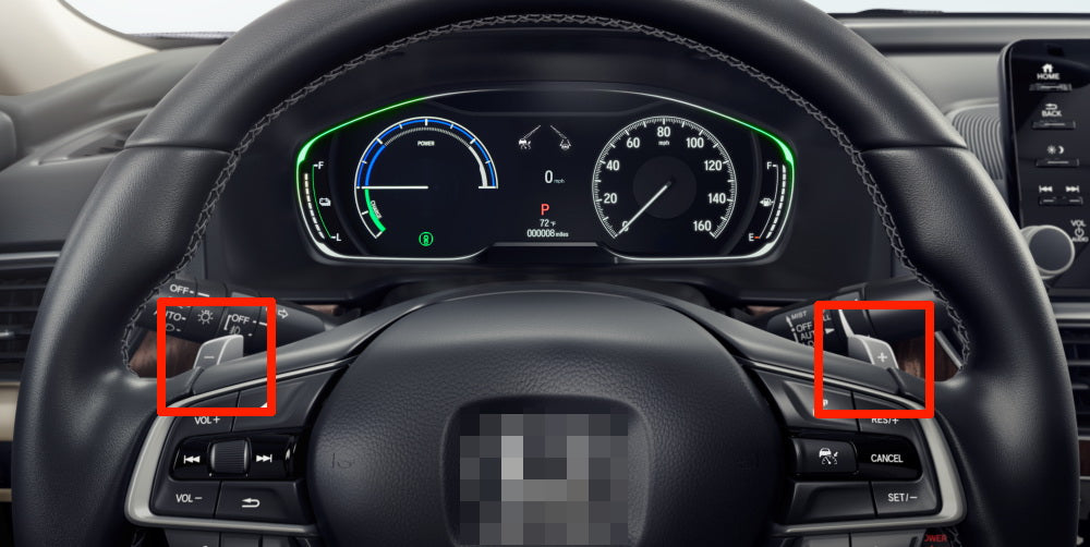 Premium Forged Carbon Fiber Steering Wheel Paddle Shifters for Honda Accord Civic & Acura - Upgrade Your Driving Experience | Racing & Performance Enhancement