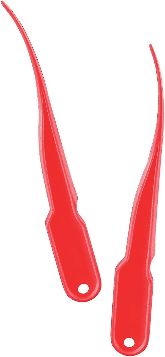 Premium 8-Inch Red Shrimp Peeler & Deveiner Tool - Efficient Shelling & Cleaning for Fresh Seafood - Perfect for Home Kitchens, Restaurants & Seafood Lovers