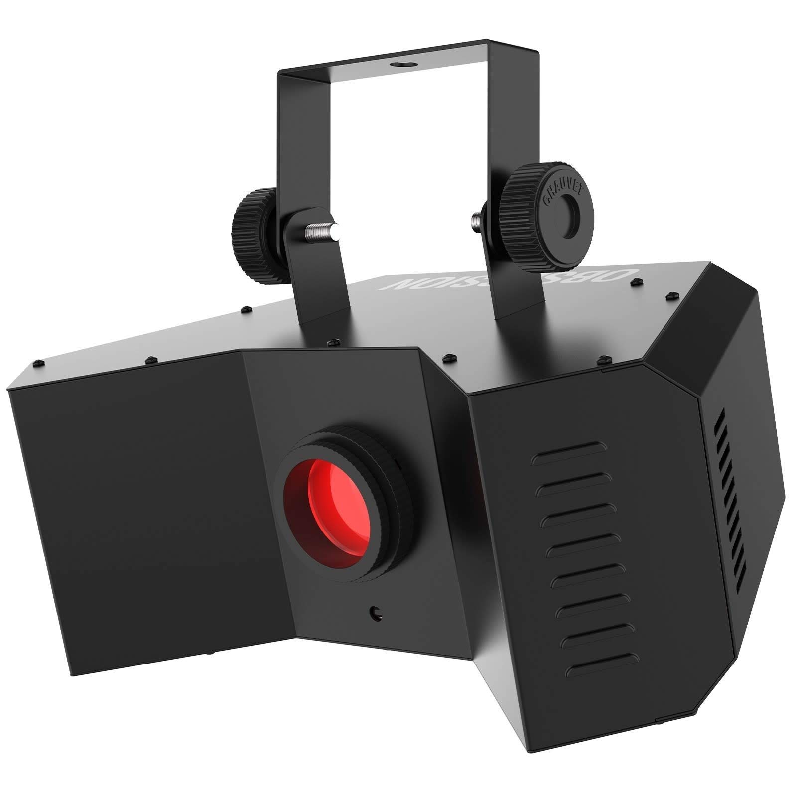 CHAUVET DJ OBSESSION Professional DJ Lighting Effect - Strobe, Wash, and Sound Activated Modes for Clubs, Parties, and Stage Performances