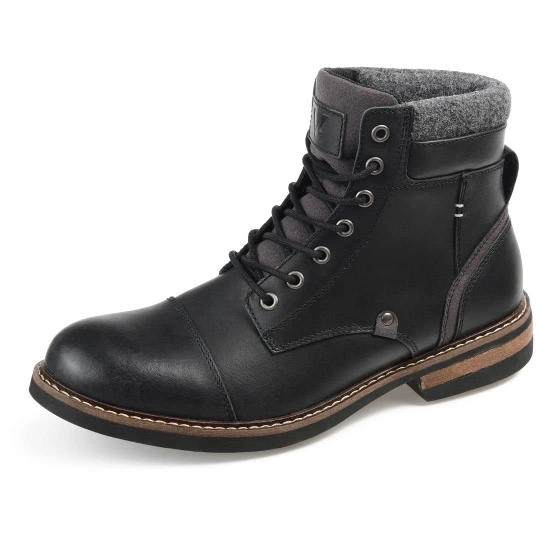Men's Chukka Boots - Comfortable Leather Ankle Boots for Casual & Dress Wear | Water-Resistant & Slip-Resistant Sole | Perfect for Office, Dating & Outdoor Activities