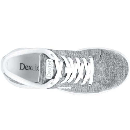 Dexter Women's Ainslee Grey Wide Bowling Shoes - Comfortable & Stylish for League Play & Casual Bowling - Perfect for Bowling Enthusiasts & Beginners