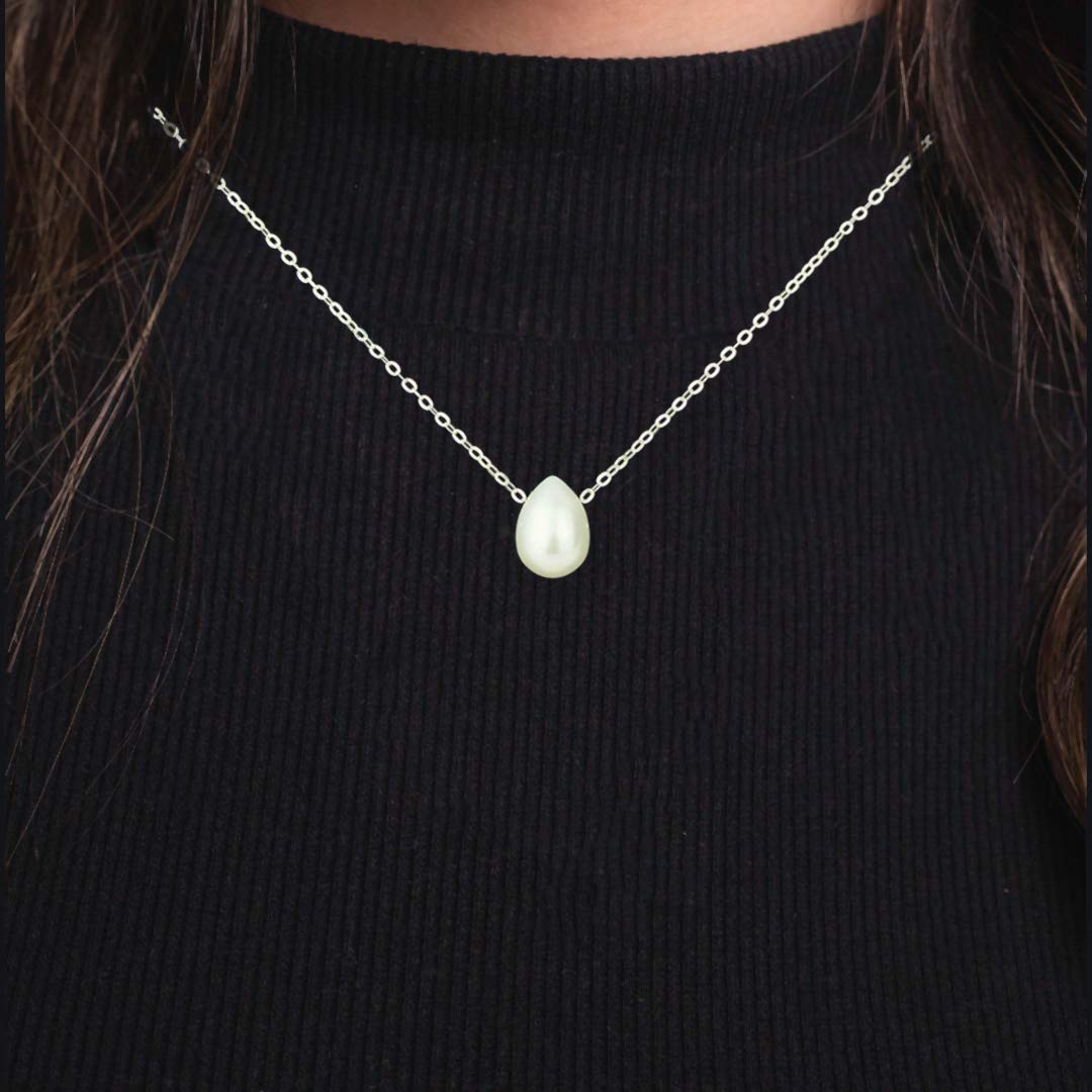 Pearl Necklace for Best Friends - Soul Sister Gift for Birthday, BFF & Unbiological Sister - Perfect for Anniversaries, Graduation & Special Occasions