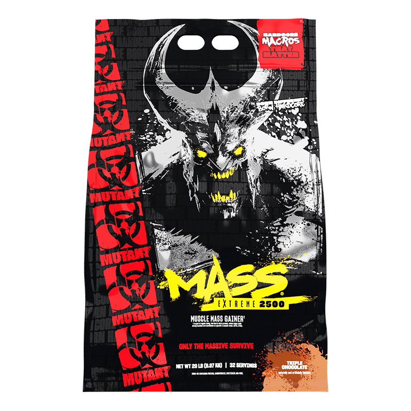 Mutant Mass Extreme - High-Calorie Weight Gainer for Muscle Growth & Bodybuilding | Perfect for Post-Workout Recovery & Bulking Season
