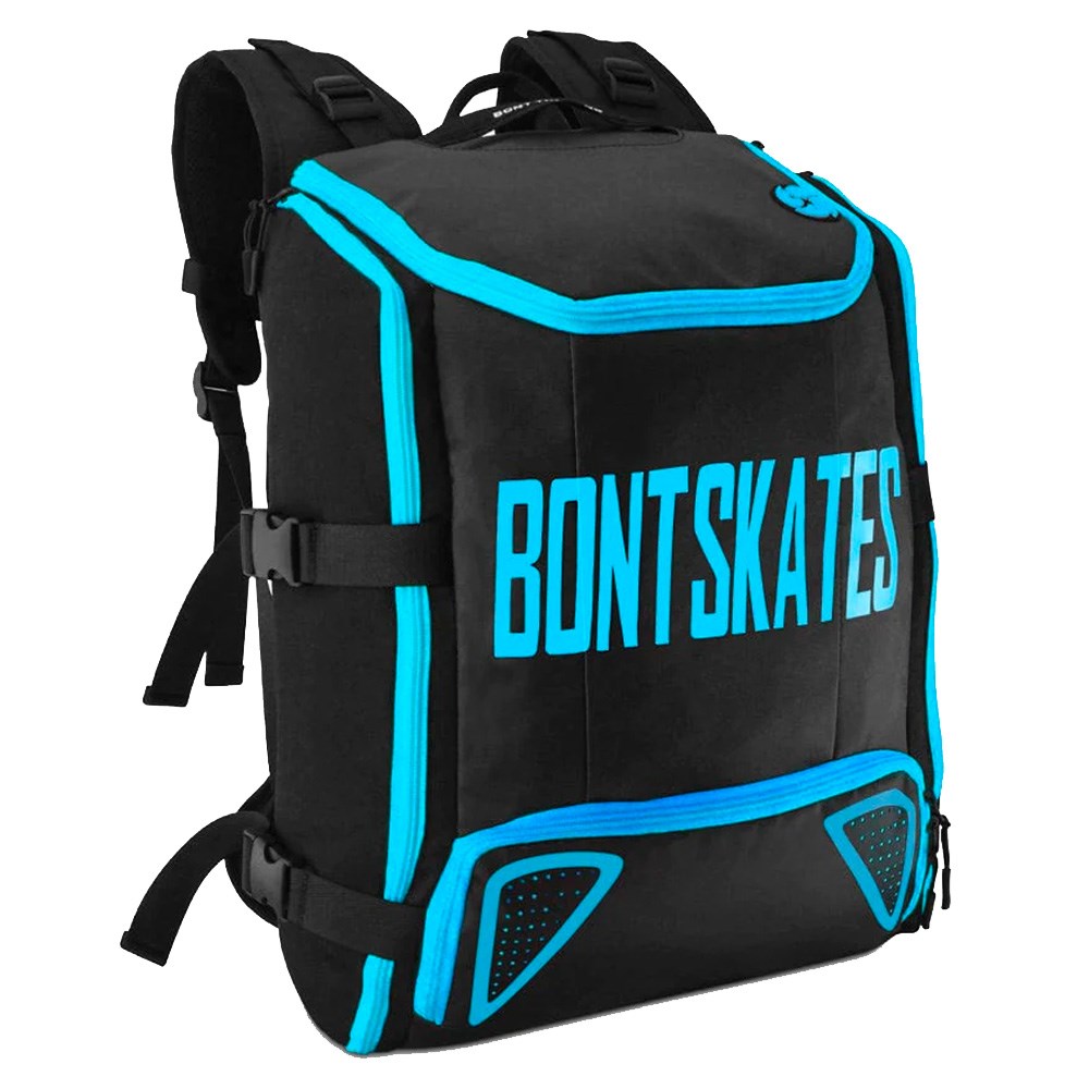 Bont Backpack - Durable Waterproof Hiking & Travel Backpack for Men & Women - Black/Blue - Perfect for Outdoor Adventures, Camping & Daily Commute
