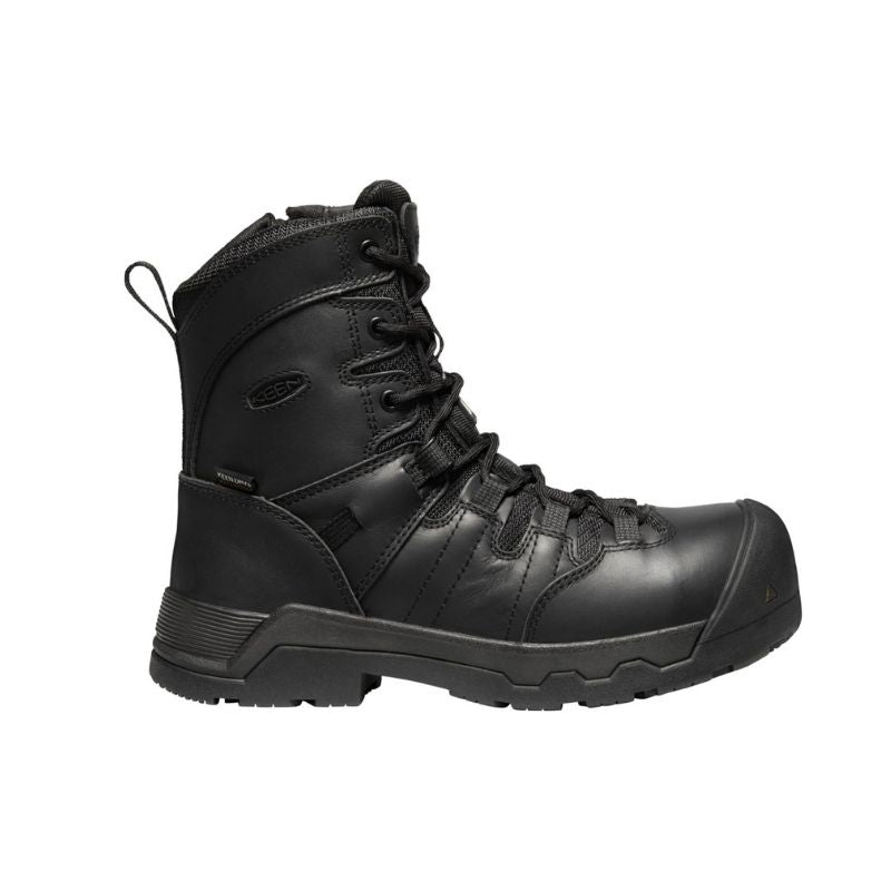 Keen Oshawa 1024203 Women's Size 8 Waterproof Composite Toe Work Boots with Side Zipper - Durable Safety Shoes for Construction, Landscaping & Outdoor Work