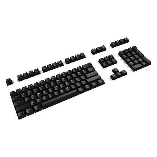 Akko X Ducky Midnight 108 Key OEM Profile PBT Keycaps Set for Mechanical Keyboards - Perfect for Gaming, Typing & Office Work