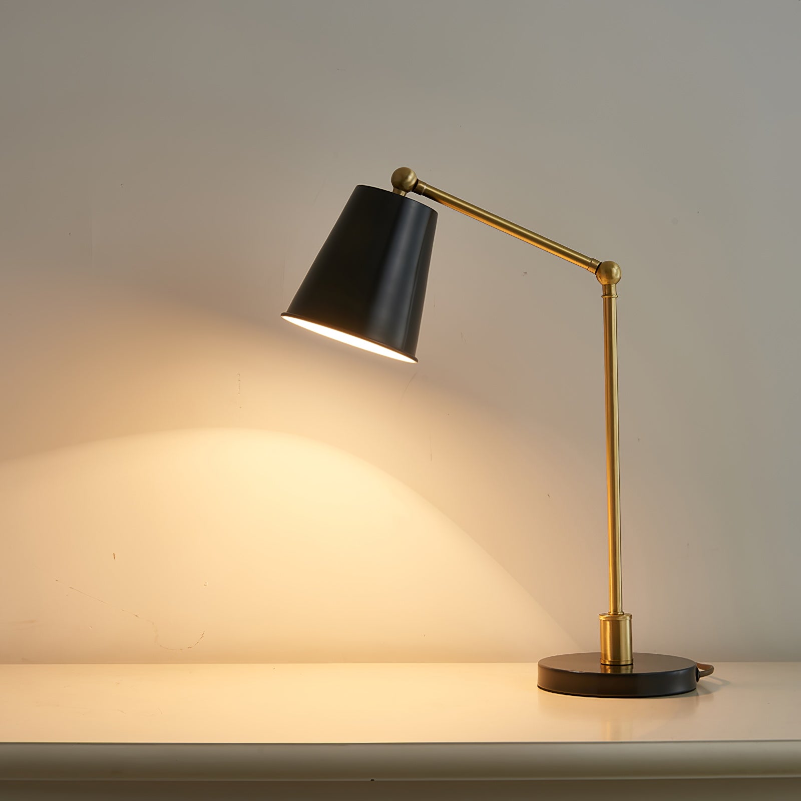 Epinal Table Lamp - Modern LED Nightstand Lamp with USB Port, Touch Control & Adjustable Brightness for Bedroom, Living Room, and Office Decor