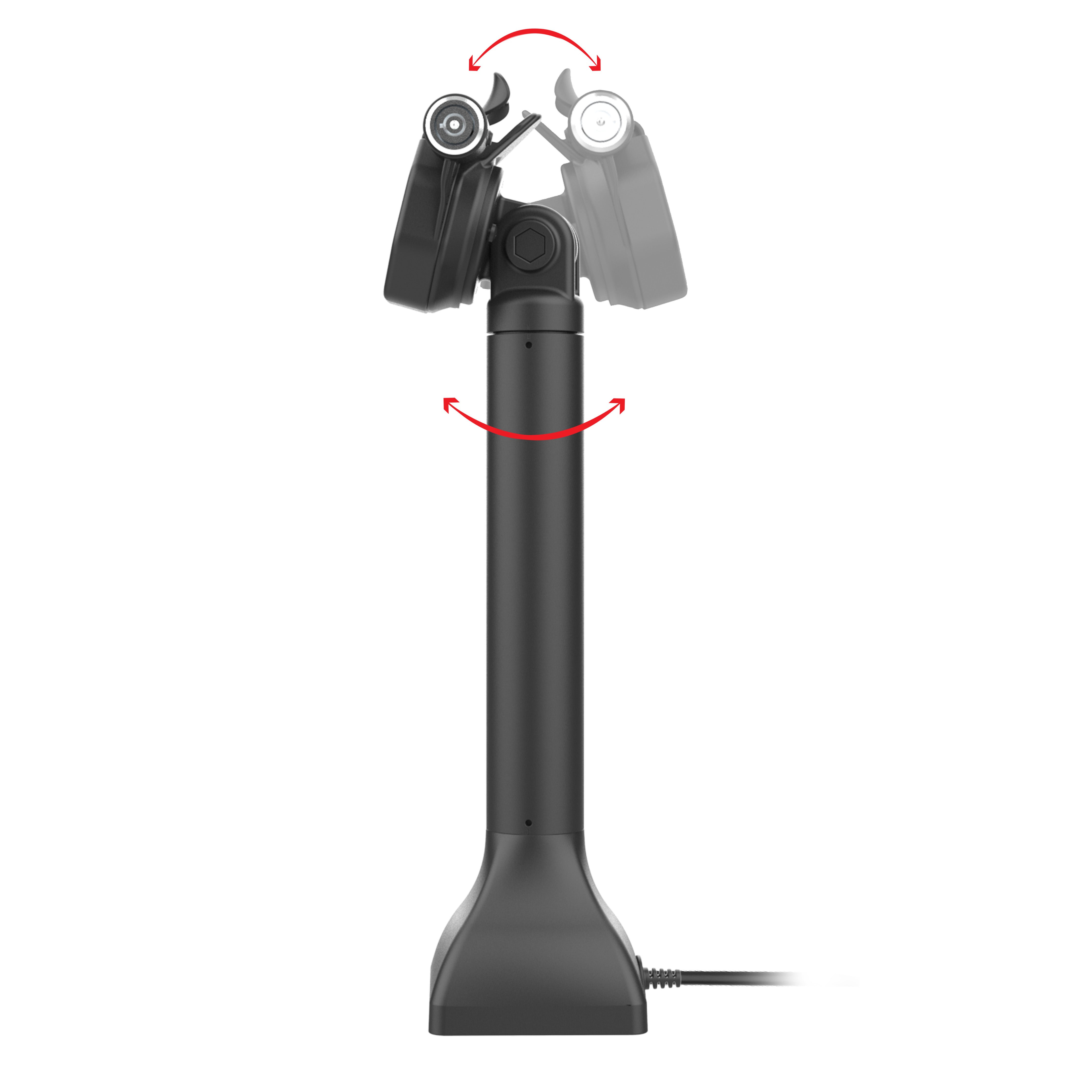 GDS® Uni Conn™ Powered 14 Locking Pedestal Dock with PoE - Secure Docking Station for Multiple Devices | Ideal for Office, Conference Rooms & Industrial Use (RAM GDS DOCKLR D11 14 U3E)