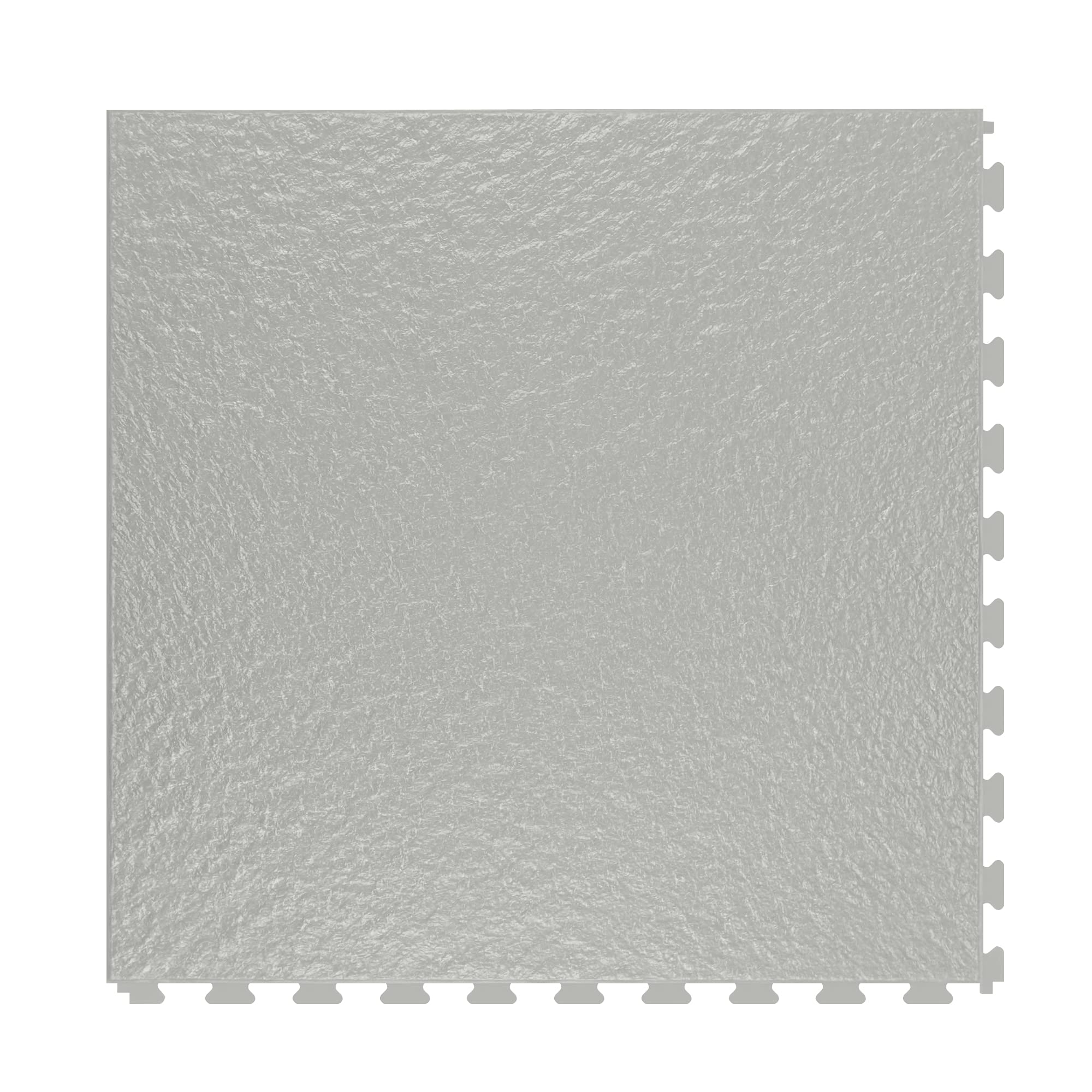 IncStores 5mm Thick Designer Series Interlocking Garage Floor Tiles - Durable Plastic Flooring for Garage, Workshop, Shed, Trailer (16.67 Sq Ft, Slate Gray) | Easy Installation, Anti-Slip Surface - Perfect for Home Gym, Basement & DIY Projects