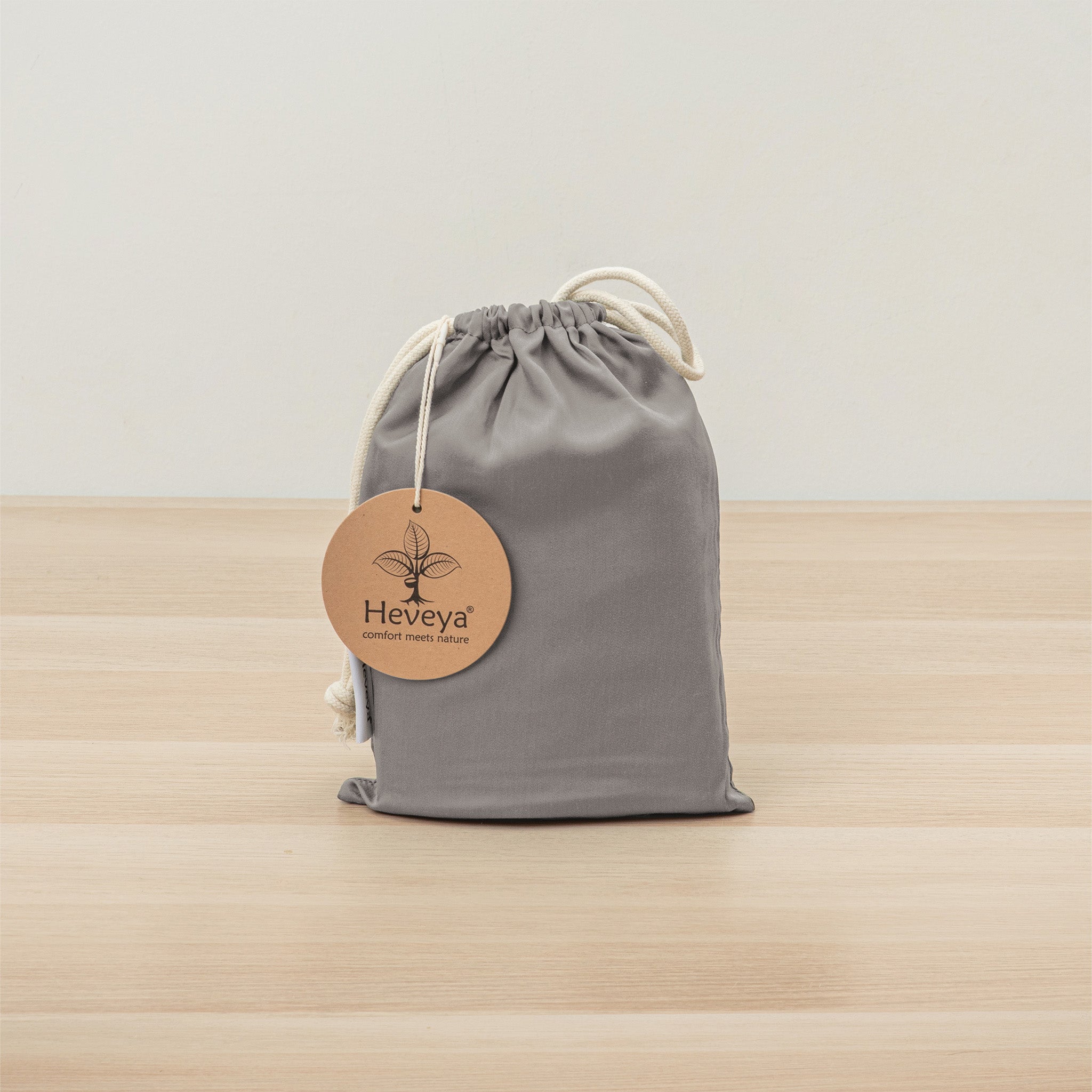 Heveya® Mini Bamboo Bolster Pillow Case - Organic & Hypoallergenic - Perfect for Yoga, Meditation & Travel Accessories