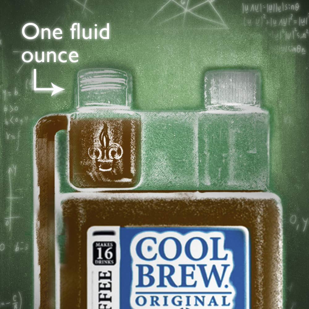 CoolBrew French Roast Cold Brew Coffee Concentrate - 6 Pack (32 Servings per Bottle) | Unsweetened, No Preservatives | Perfect for Iced Coffee, Hot Coffee & DIY Coffee Drinks | Great for Home, Office & On-the-Go