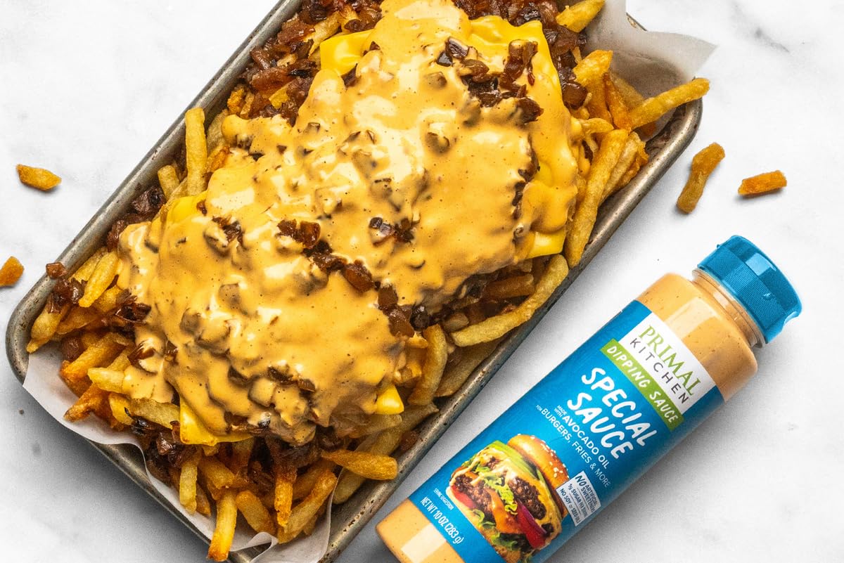 Primal Kitchen Organic Ketchup & Special Burger Sauce - 10 oz | Gluten-Free, Paleo-Friendly Condiment for Burgers, Hot Dogs & Grilling