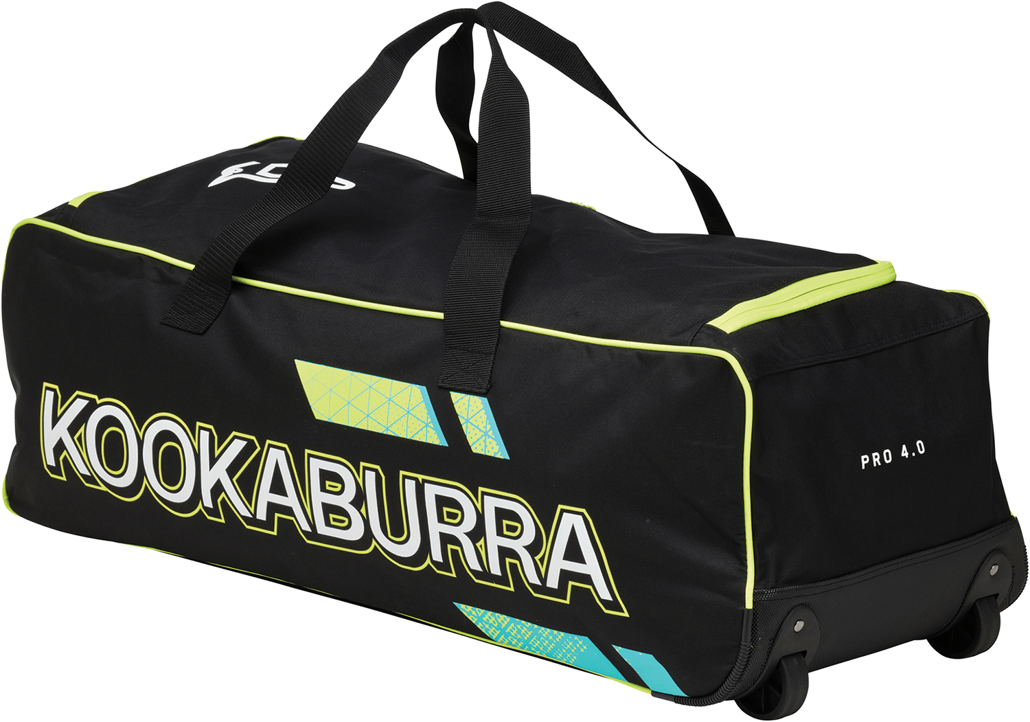 Kookaburra Pro 4.0 Wheelie Cricket Bag - Premium Rolling Cricket Equipment Bag for Players | Perfect for Travel, Practice & Matches