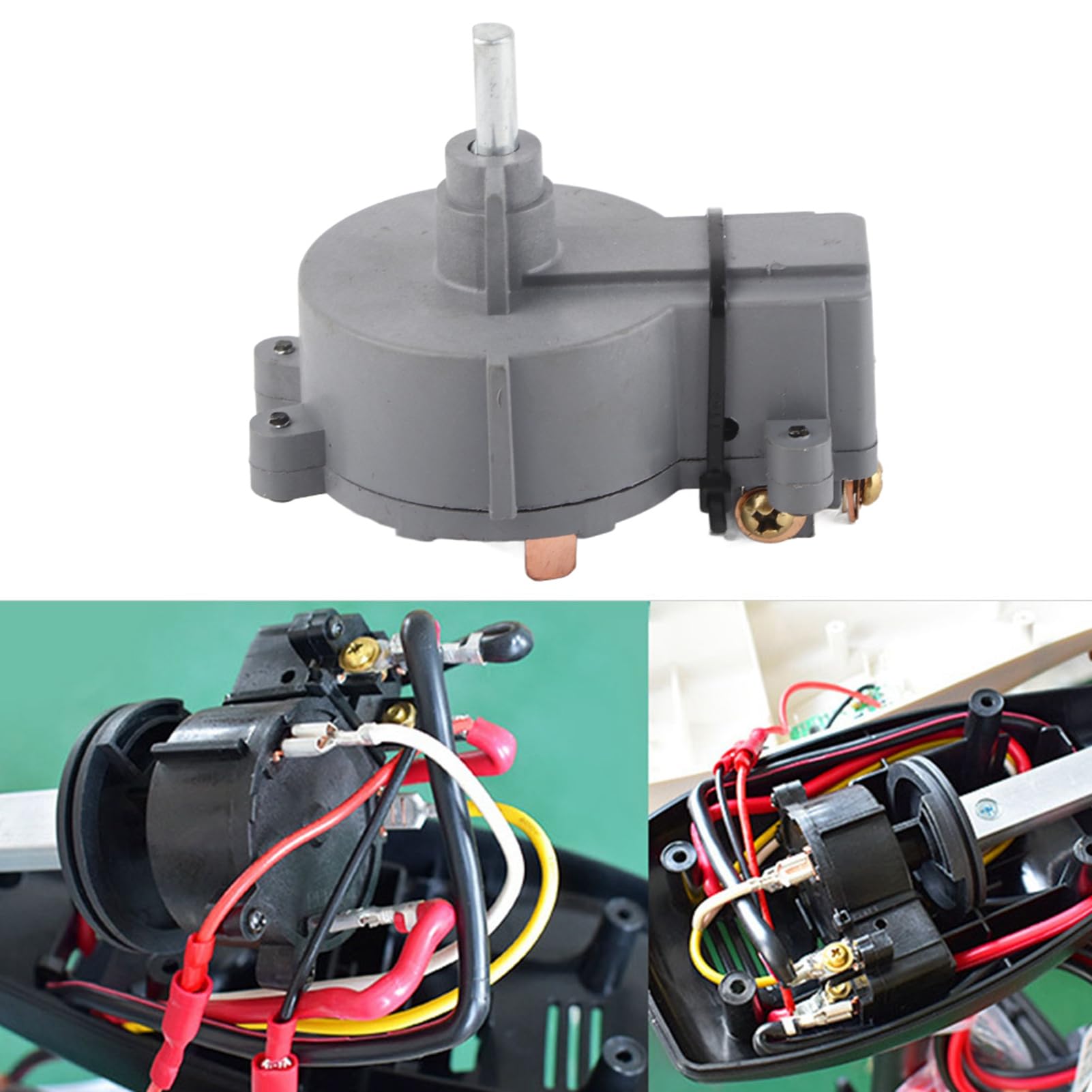 12V Electric Trolling Motor Switch with 5-Speed Control - Compatible with Vector Turbo Motors - Perfect for Fishing Boats, Kayaks, and Marine Applications