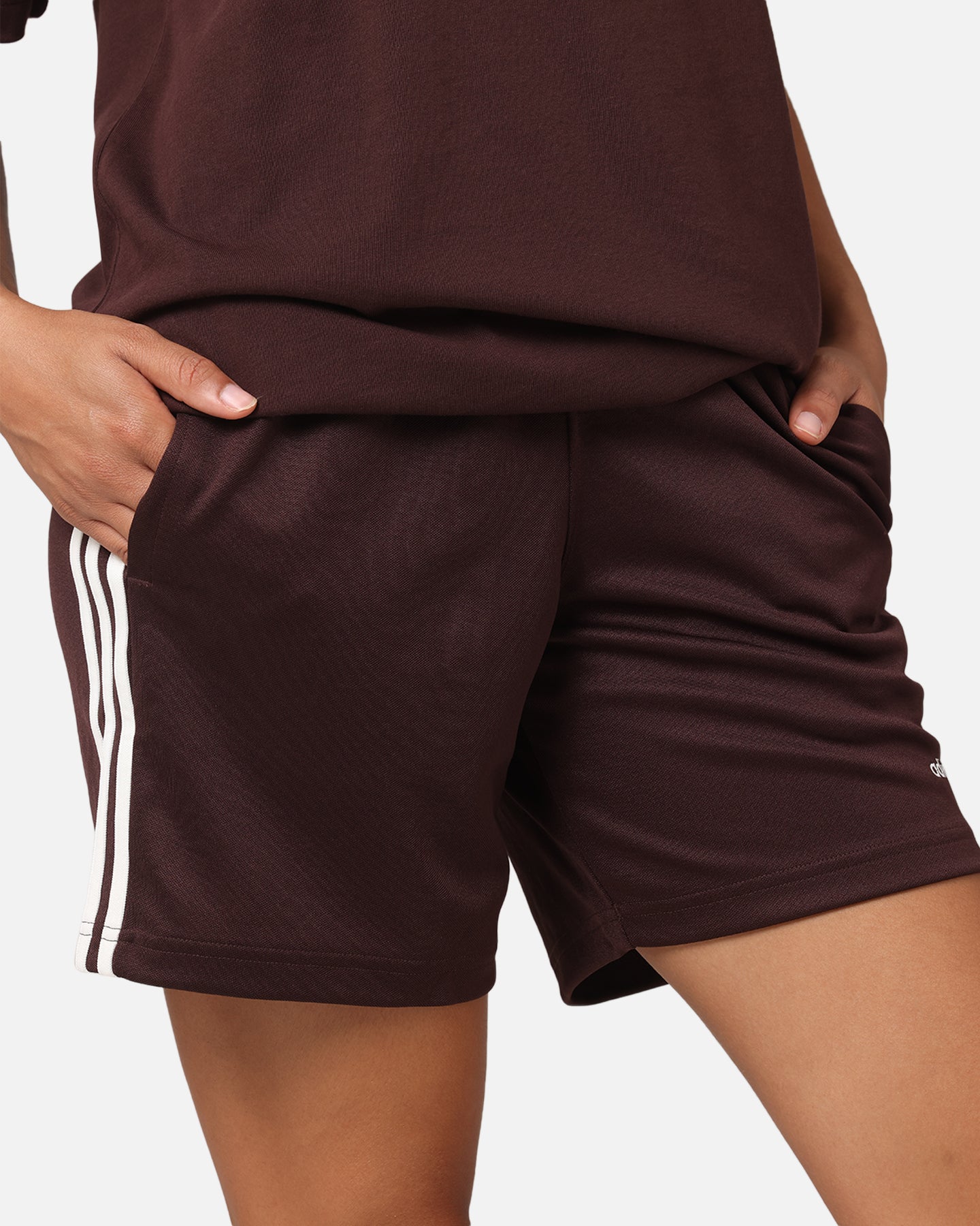 Adidas Men's Football Shorts - Brown Athletic Training Shorts for Soccer & Running - Comfortable & Breathable for Sports & Workouts