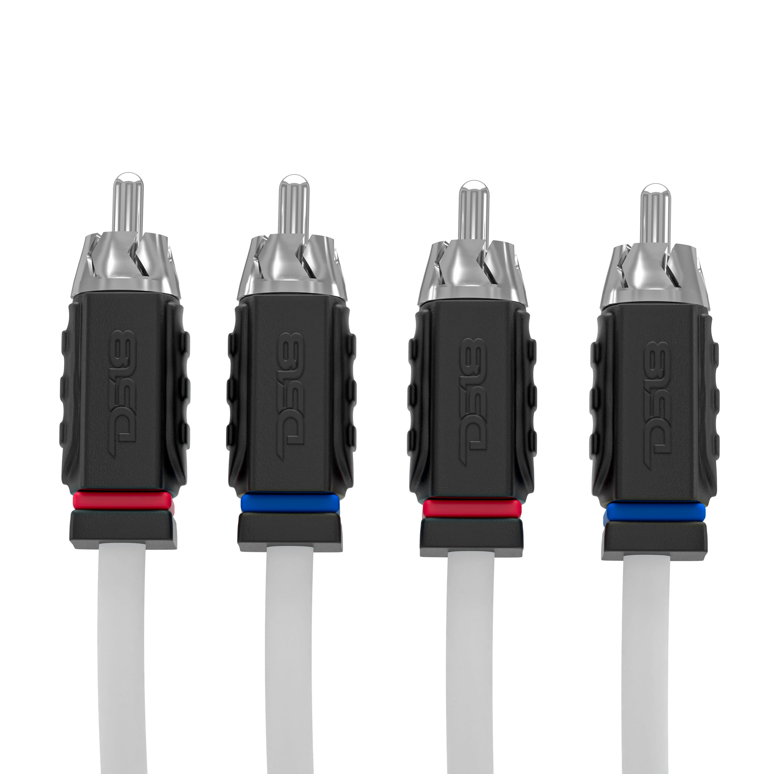 RCA Marine Grade Tinned 100% Copper OFC 6 Feet White Audio Cable - High-Quality Sound for Boats, Marine & Outdoor Entertainment Systems