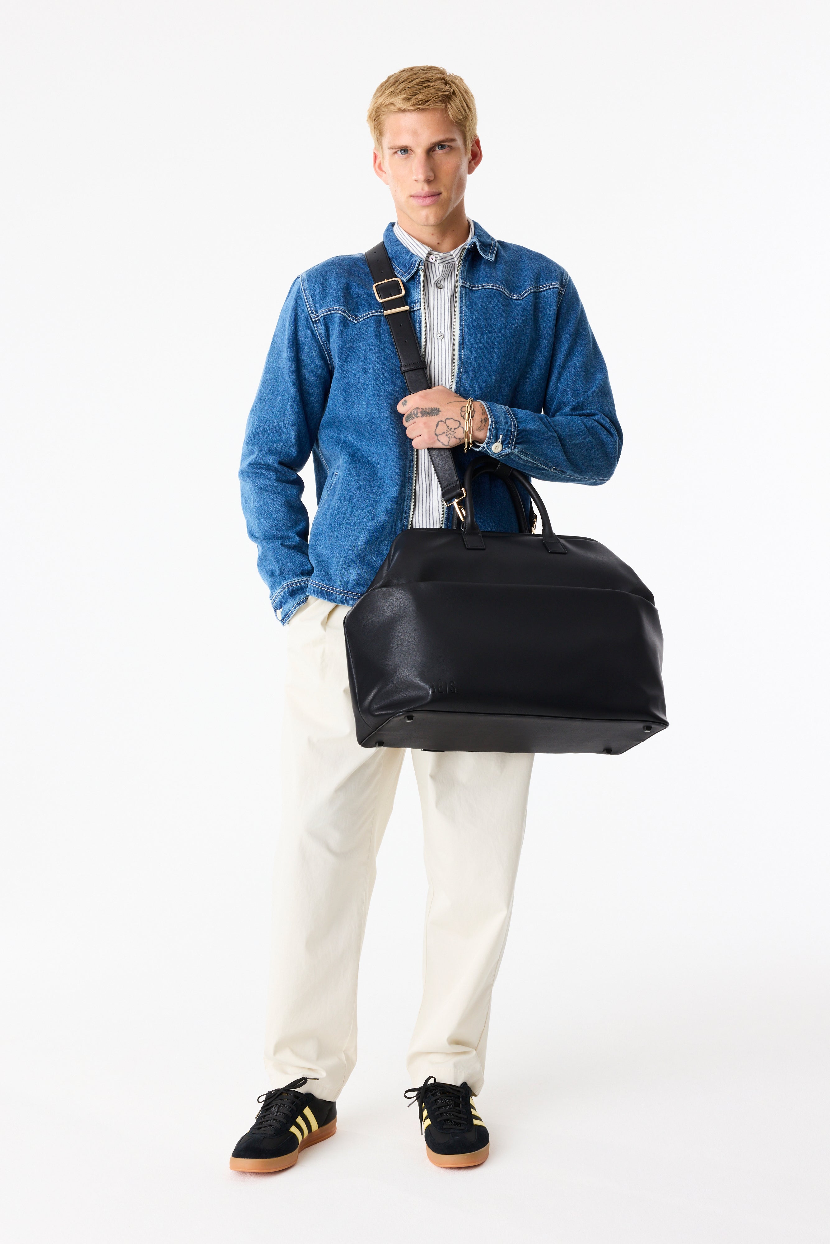 The Wicked Weekender - Stylish Black Travel Bag for Women & Men | Perfect for Weekend Getaways, Gym, Work & Overnight Trips