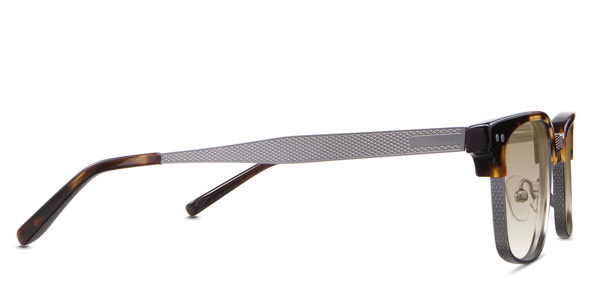 Stylish Brad Men's Prescription Sunglasses - UV Protection Polarized Lenses for Driving, Fishing & Outdoor Activities
