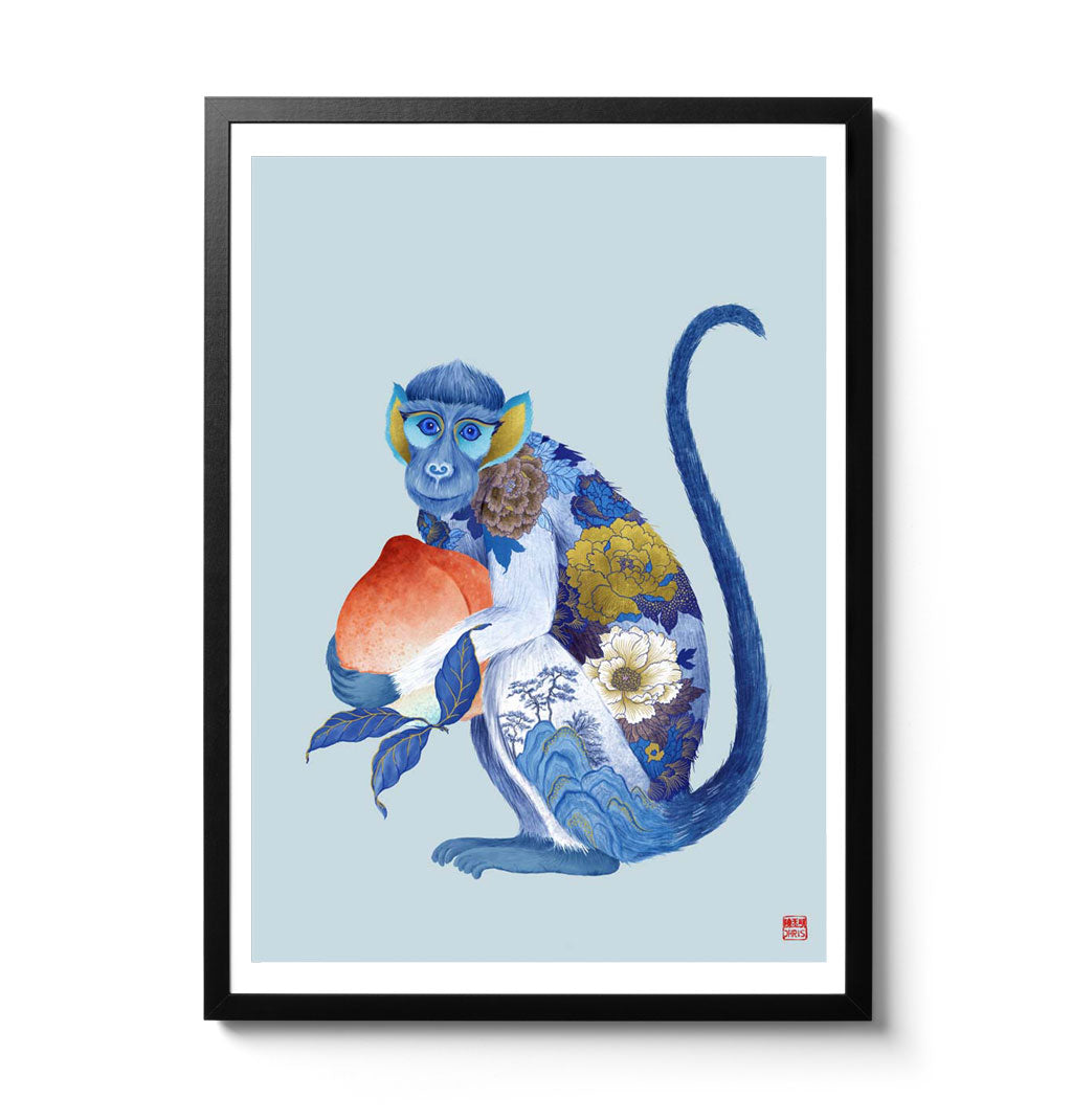 Stylish Monkey Print T-Shirt for Men & Women - Trendy Animal Graphic Tee for Casual Wear, Street Fashion & Everyday Outfits
