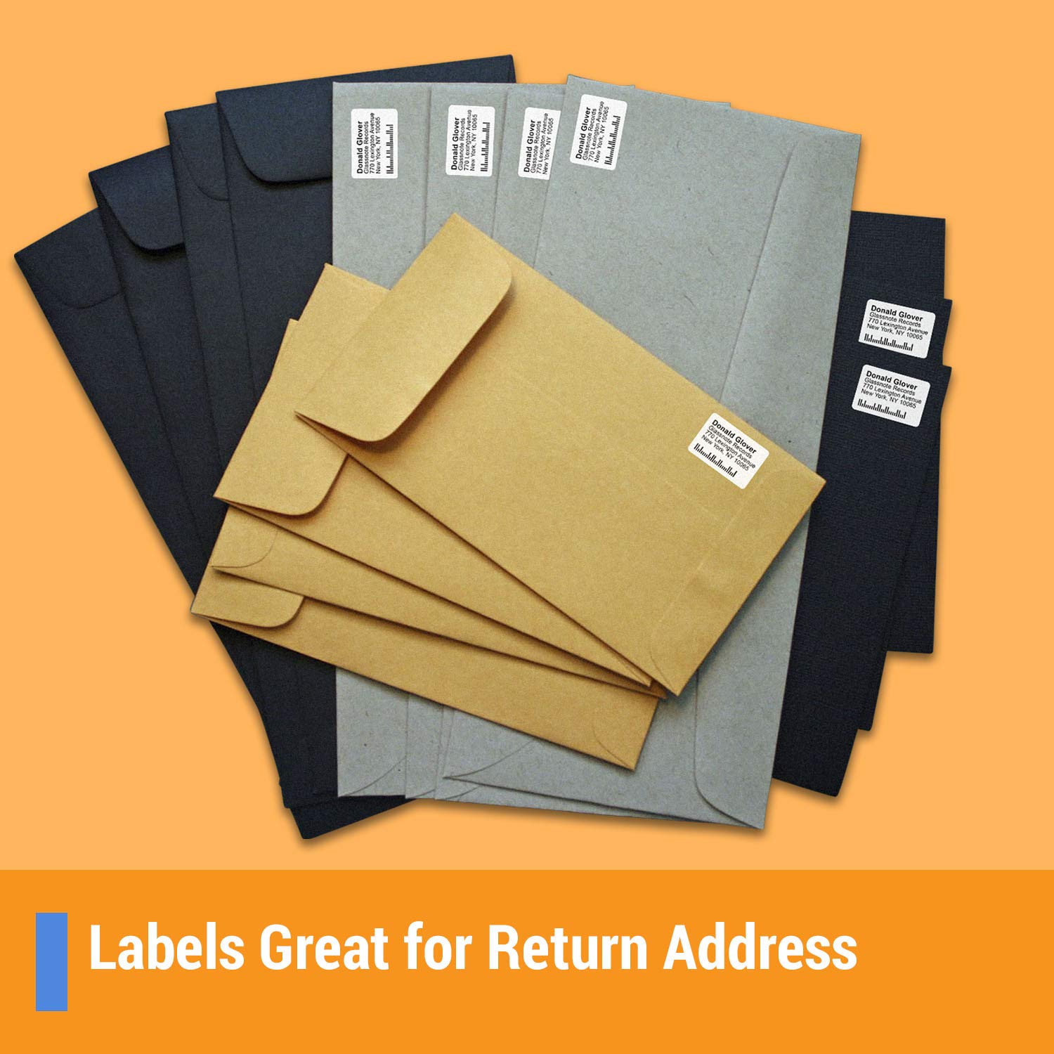 OfficeSmartLabels 1 x 1.5 Inch White Address & Barcode Labels - 25,000 Labels (500 Sheets, 50 per Sheet) for Laser & Inkjet Printers - Perfect for Shipping, Inventory & UPC/EAN Labeling