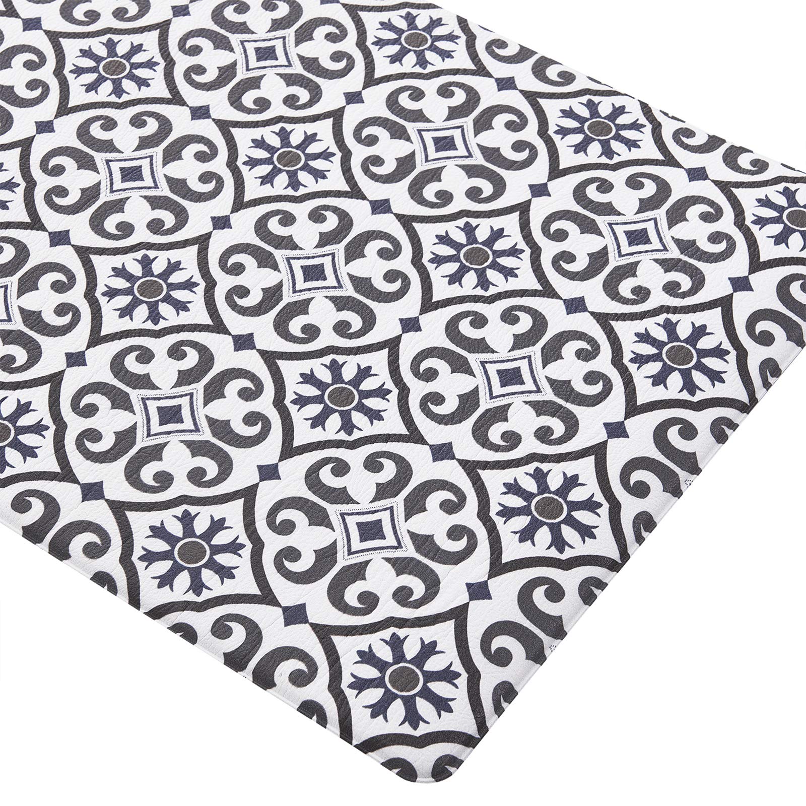 Anti-Fatigue Kitchen Floor Mat for Standing Desks - Comfortable Non-Slip Cushion for Cooking, Dishwashing & Garage Workstations