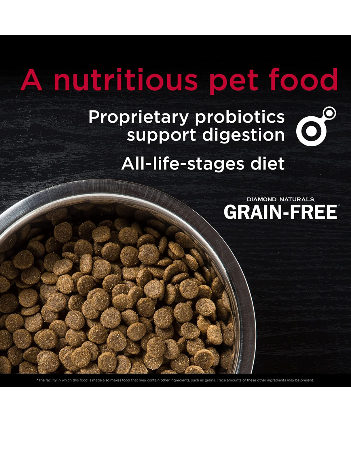 Diamond Naturals Grain-Free Beef & Sweet Potato Recipe Dry Dog Food - 5lb & 15lb Bags for Small & Large Breeds - Perfect for Sensitive Stomachs & Allergies - Ideal for Daily Meals & Training Treats