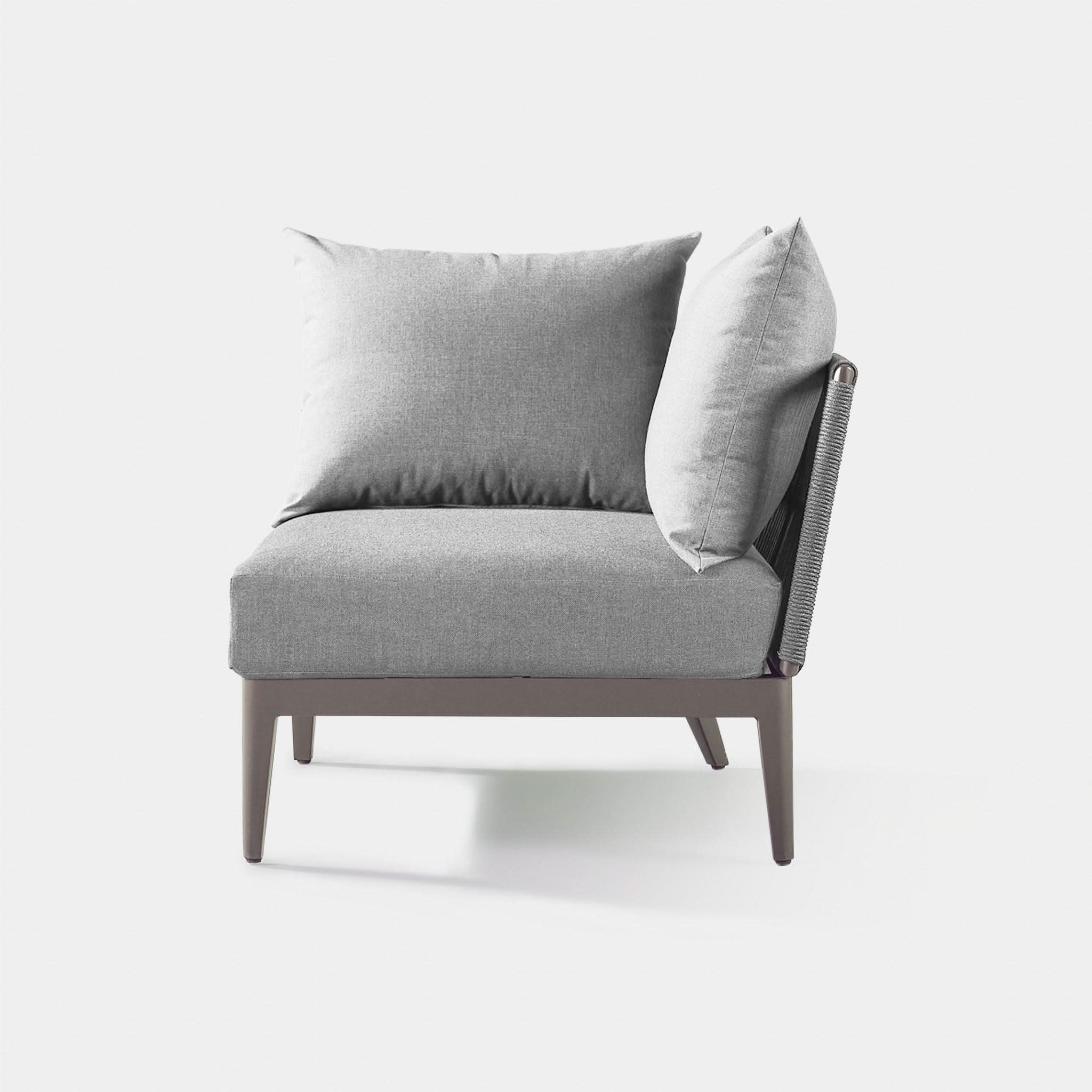 Hamilton Corner Sofa - Modern L-Shaped Sectional Couch with Storage Ottoman, Perfect for Small Spaces & Apartment Living - Living Room, Family Room, Home Theater, Office Lounge