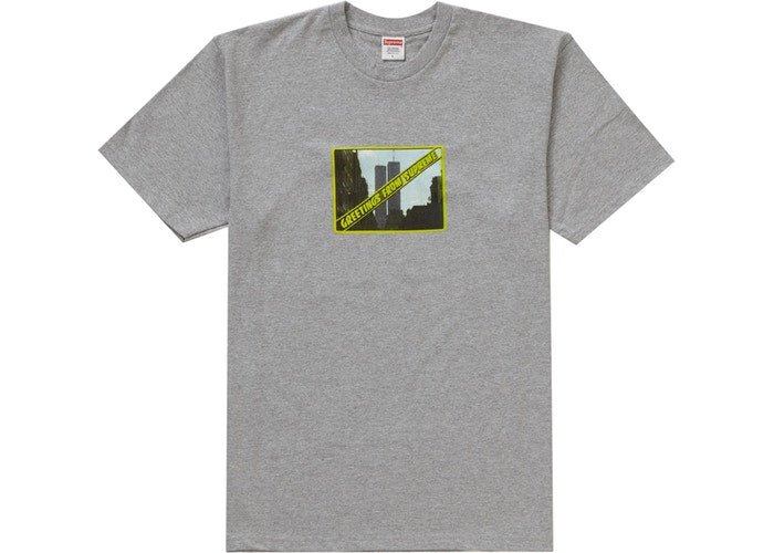 Supreme Greetings Graphic T-Shirt for Men - Soft Cotton Casual Tee - Streetwear Fashion for Everyday Wear & Urban Outfits