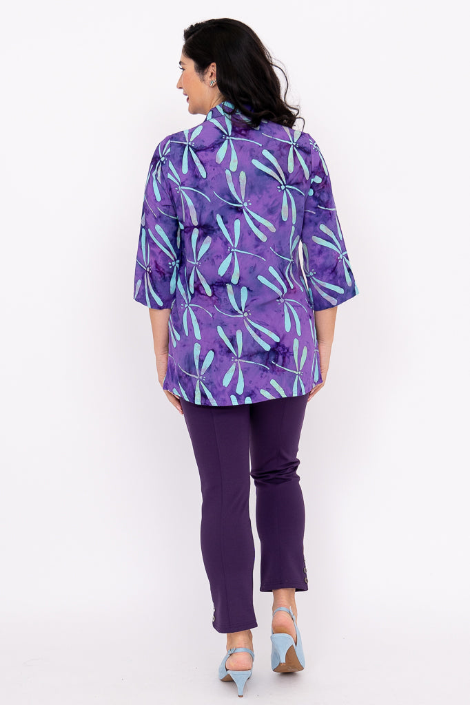 Cindy 3/4 Sleeve Women's Blouse | Fashionable Waterloo Style Top for Casual Wear & Office Outfits