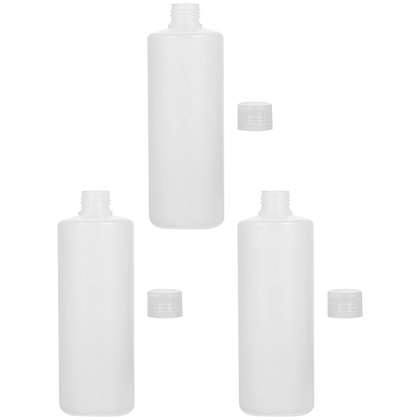 Healeved 3-Pack Travel Bottles Set - Leak-Proof Silicone Squeeze Tubes for Shampoo, Lotion & Toiletries | TSA Approved Portable Containers for Air Travel, Gym, Camping & Home Use