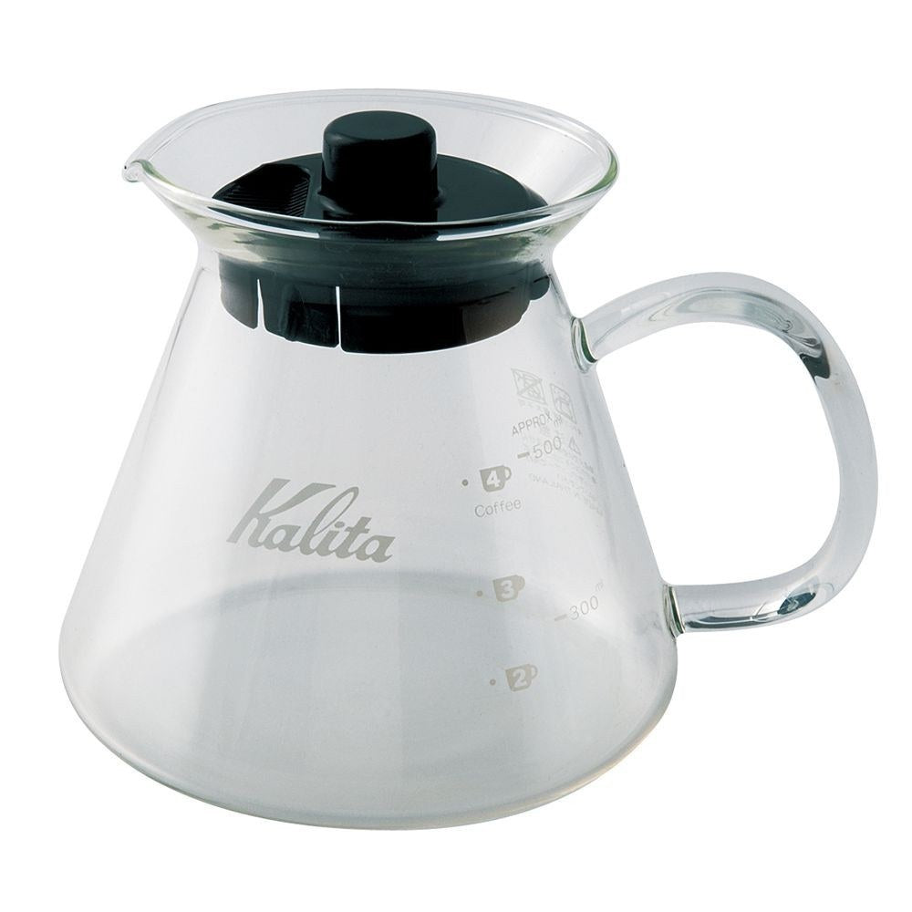 Kalita 102 Drip Coffee Brewer Kit - Premium Pour Over Coffee Maker with Glass Server for Home & Office Use | Perfect for Specialty Coffee Lovers & Baristas