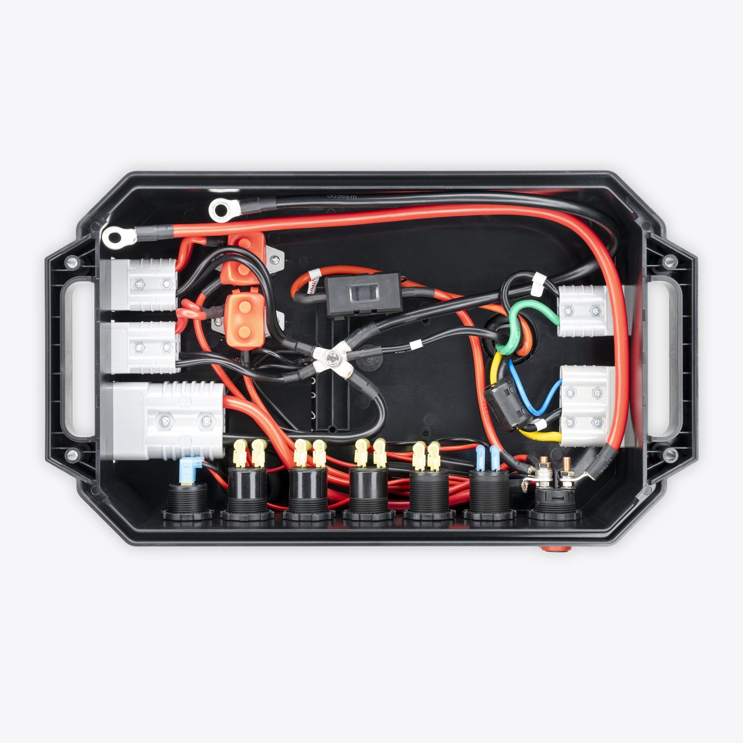 Heavy Duty Battery Box PRO with DCDC Charger - Portable Power Solution for Camping, RV, and Off-Grid Adventures