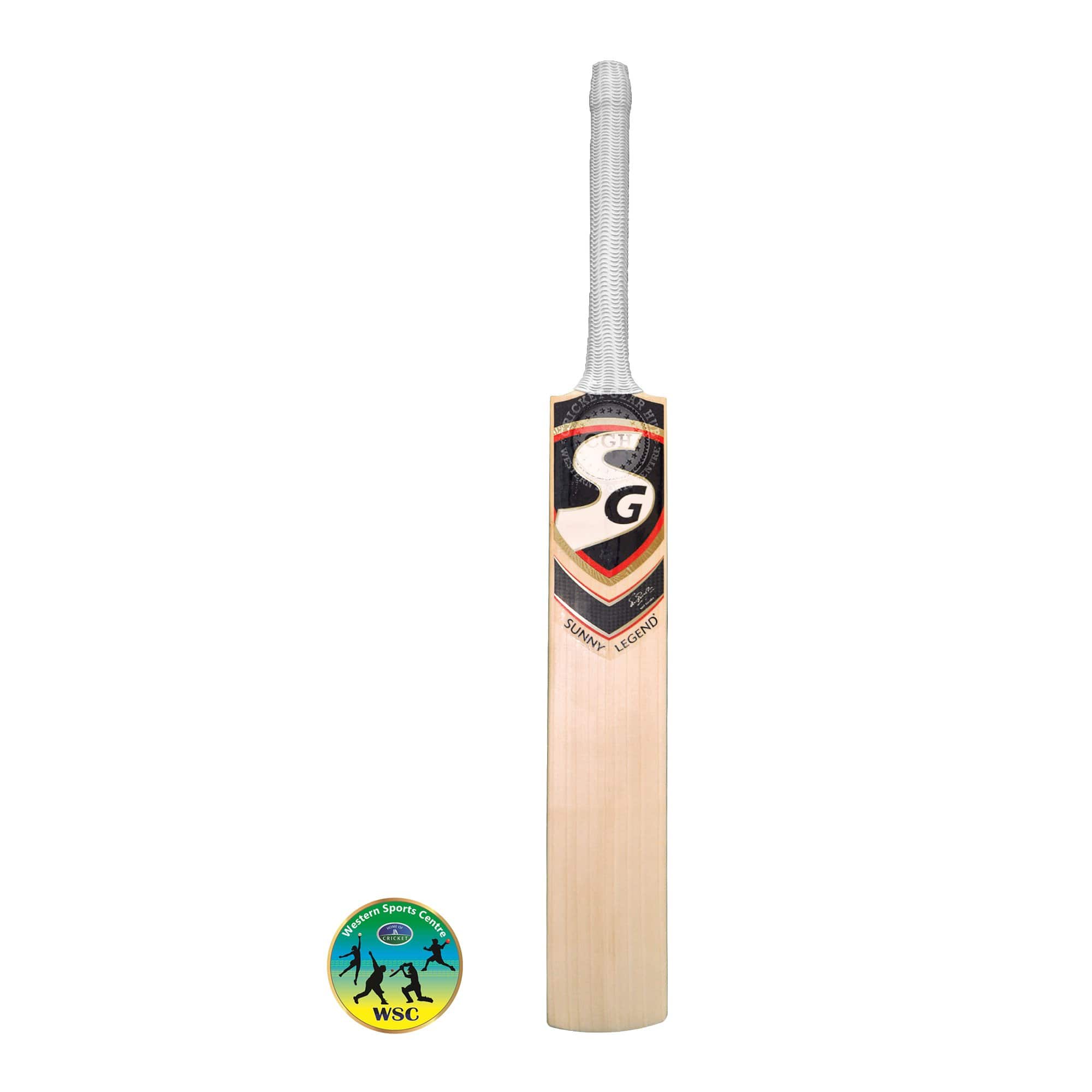SG Sunny Legend SH Cricket Bat Senior (2019) - Premium English Willow Cricket Bat for Professional Players - Perfect for Matches, Training & Backyard Practice