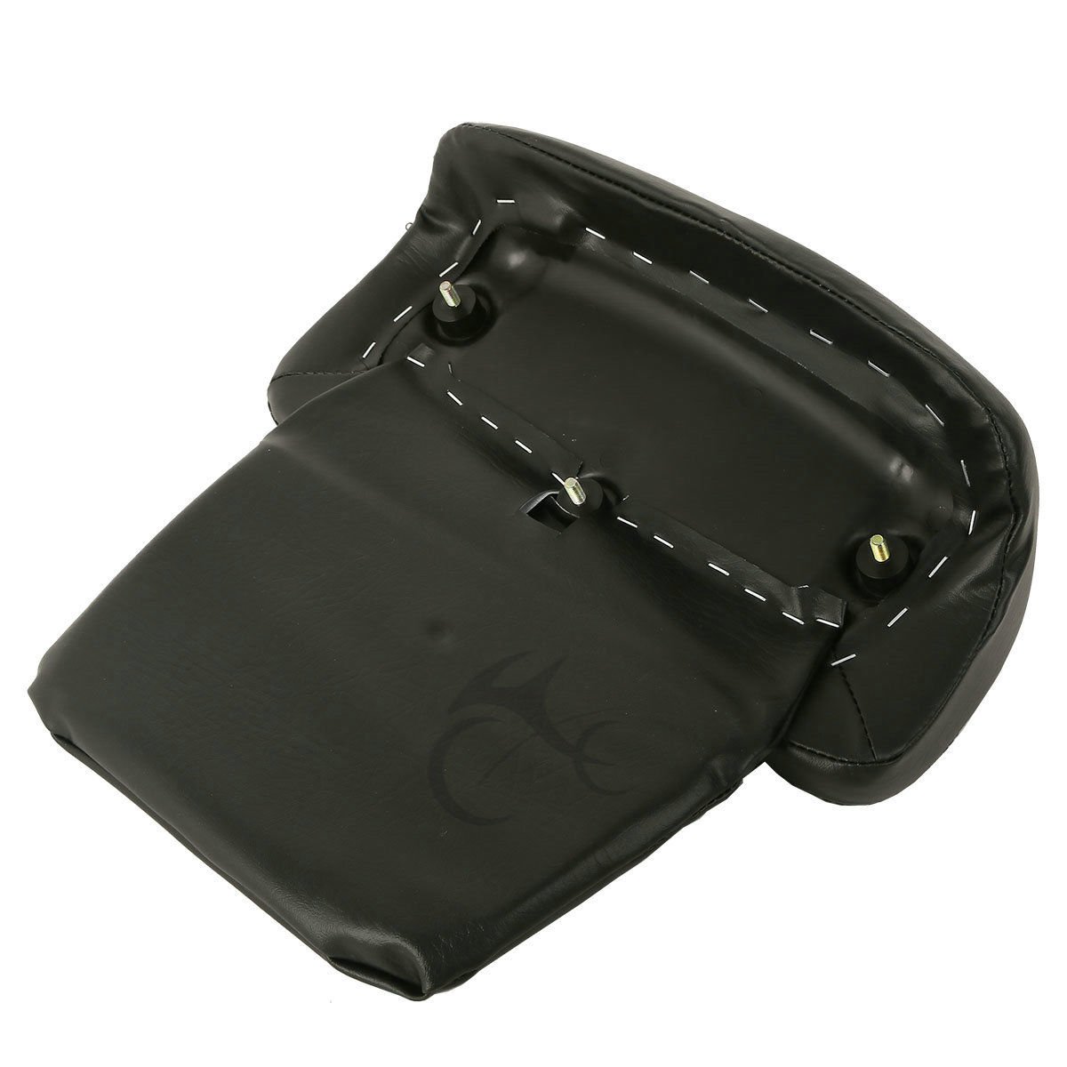 XFMT Chopped Tour Pack Trunk Backrest with Rack - Compatible with Harley Touring Road Glide 2014-2023 | Perfect for Long-Distance Rides & Enhanced Comfort