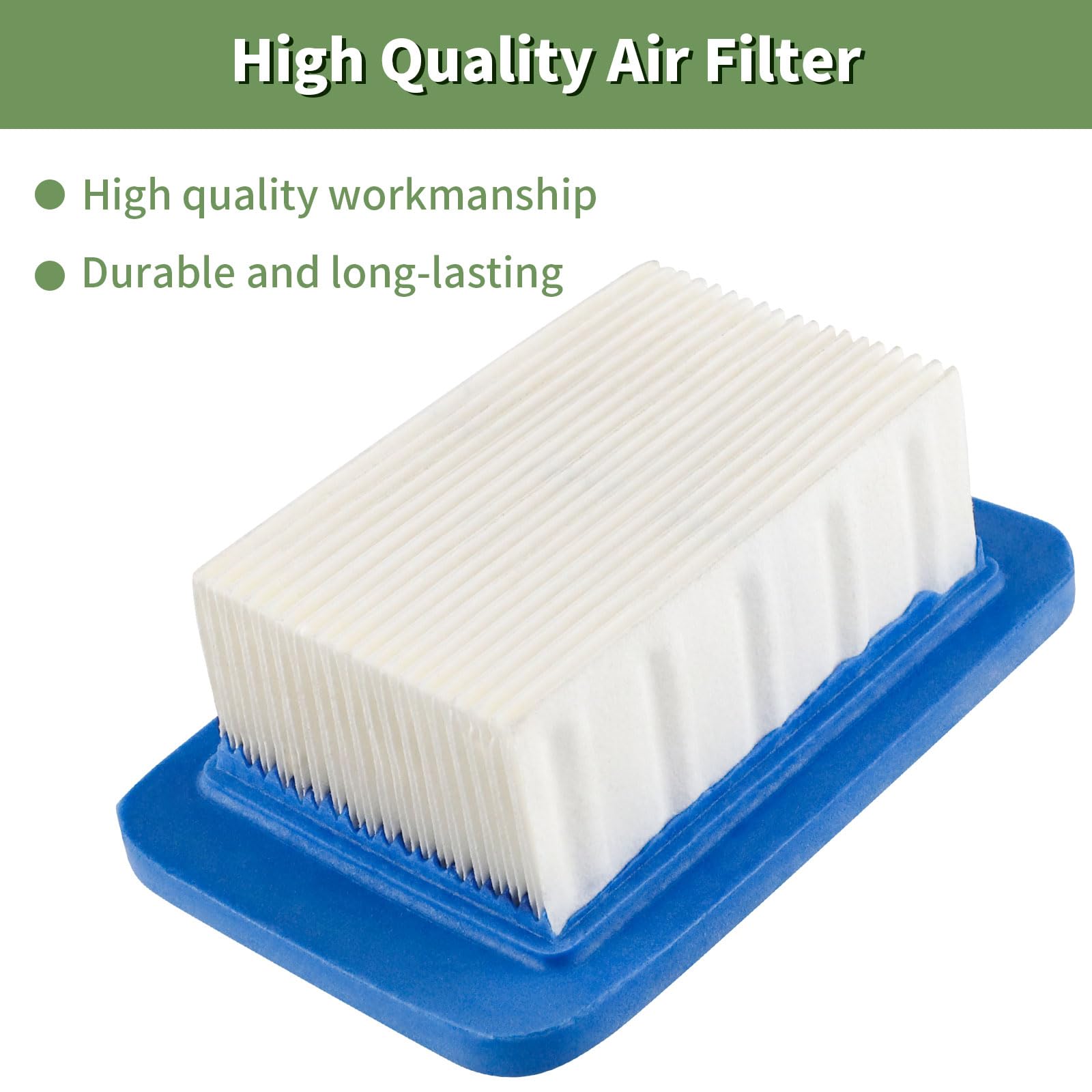 ECHO PB-580T PB-580H Replacement Air Filter & Tune Up Kit - Compatible with ECHO PB580T Backpack Leaf Blower - Includes Fuel Line, Spark Plug & Fuel Filter (Replaces OEM 90156Y) - Perfect for Lawn Care, Landscaping & Fall Leaf Cleanup