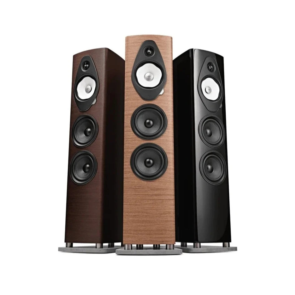 Sonus Faber Sonetto V G2 Floorstanding Speakers - Premium Hi-Fi Audio System for Home Theater & Music Listening - Perfect for Living Room & Audiophile Setup