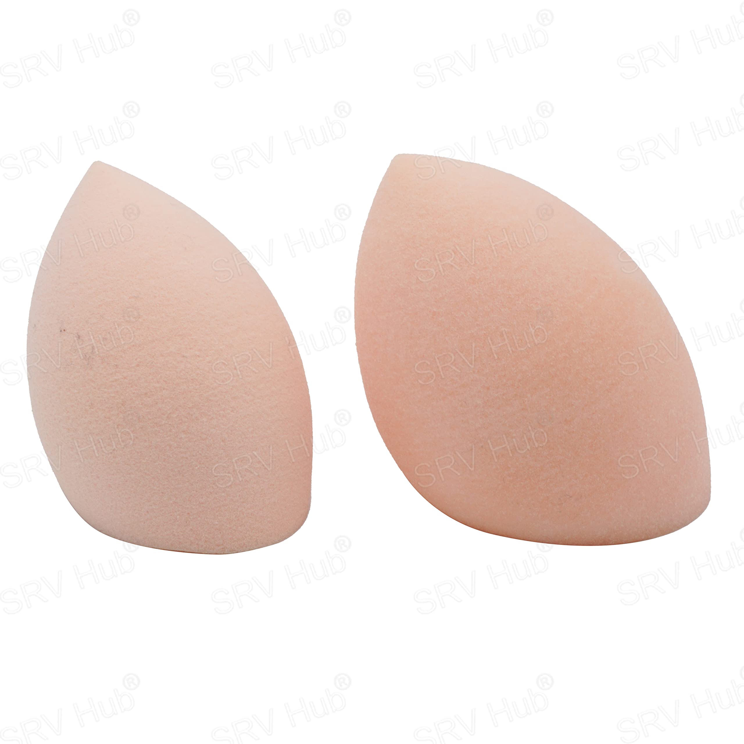 5Pcs Makeup Blending Sponges - Tear Drop Shape Beauty Blenders for Liquid & Foundation, Soft Cosmetic Puff Applicator (5 Colors, 4.5cm) - Perfect for Daily Makeup, Contouring & Professional Makeup Artists
