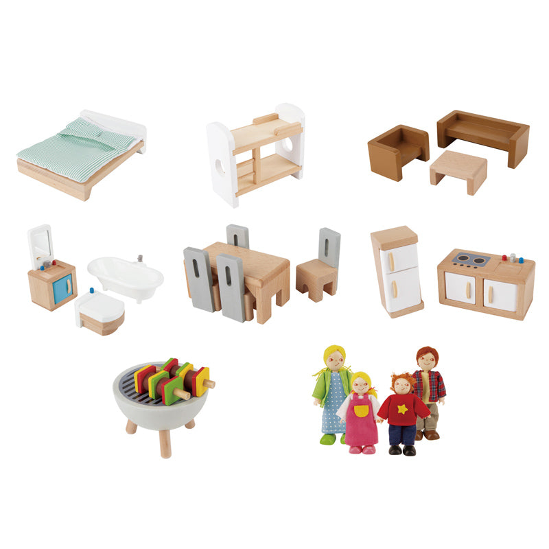 Premium Doll Family Mansion Playset - Large Dollhouse with Furniture & Accessories for Kids | Perfect for Imaginative Play, Birthday Gifts & Home Decor