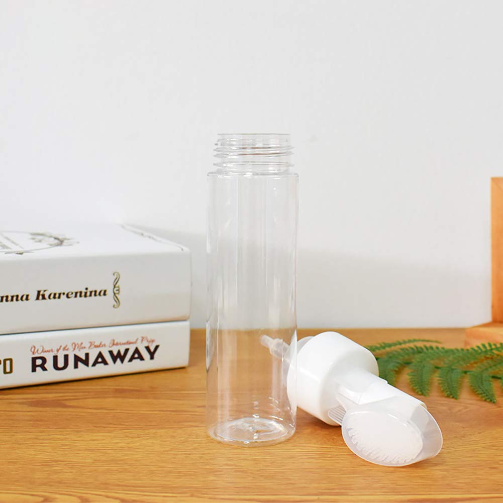 Refillable Foaming Soap Dispenser Bottles 200ml - Travel & Home Use